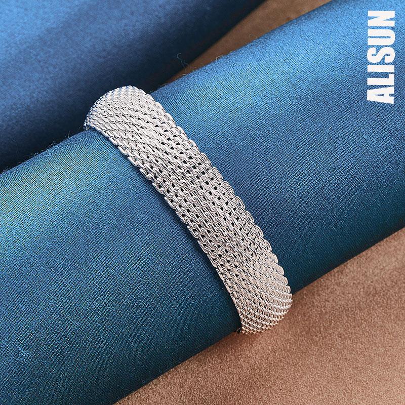 925 Sterling Silver Bracelet Fashionable Wedding Jewelry