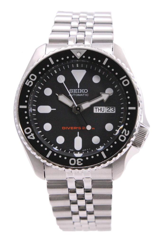 SEIKO Black Boy Watch Men's SKX007K2