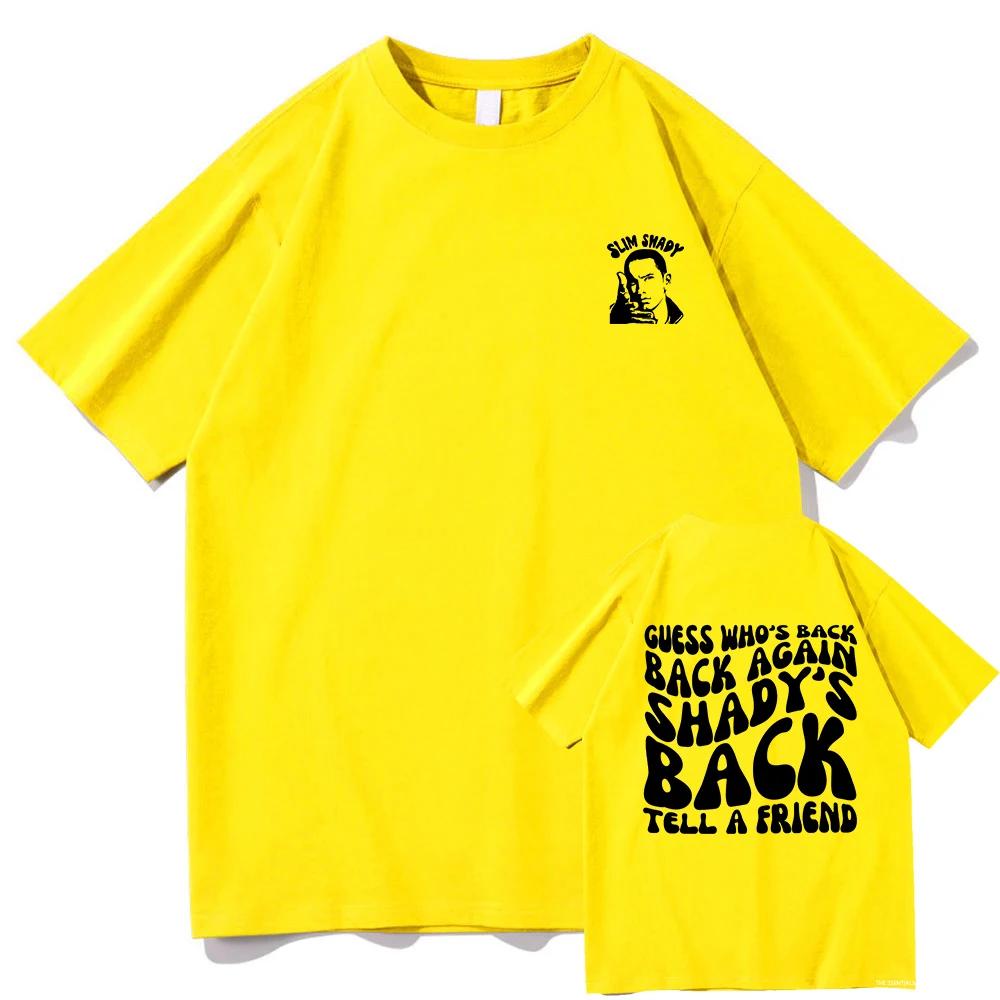 Eminem Neues Album T-Shirt Vintage Herrenbekleidung Harajuku Sommeroberteile Unisex Baumwolle Grafik T-Shirts