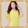 Women Blouse Chiffon Batwing Shirts Summer Casual Loose Tops