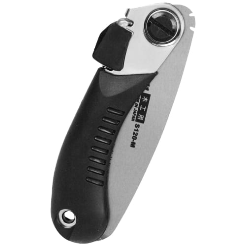 SK11 (SK11) Replaceable Blade Folding Saw, 120mm Blade Length, Lightweight, Compact, Pocket-Sized for Woodworking, S120-M
