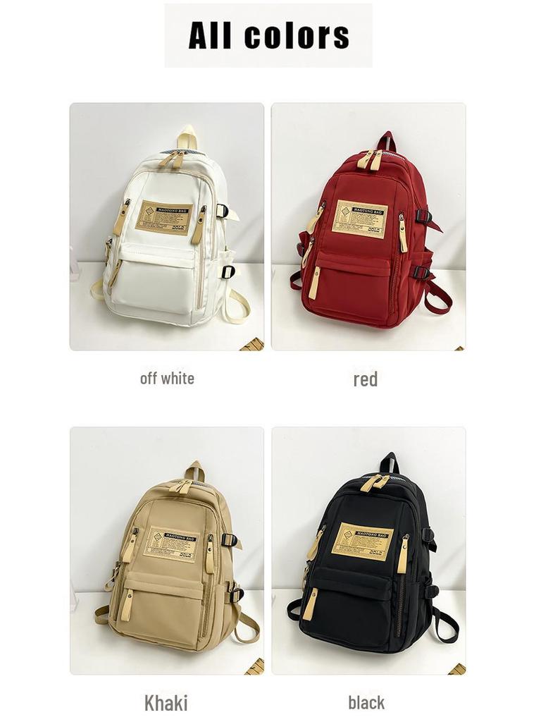 Koreansk ryggsekk med stor kapasitet for studenter og pendling