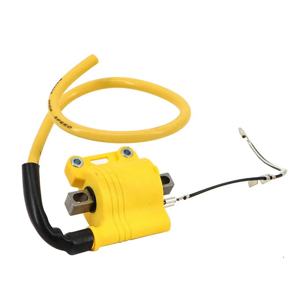 

High Quality Motorcycle EFI Ignition Coil High Voltage Discharge Coil EFI System Replacement Repair Motorcycle Parts жовтий