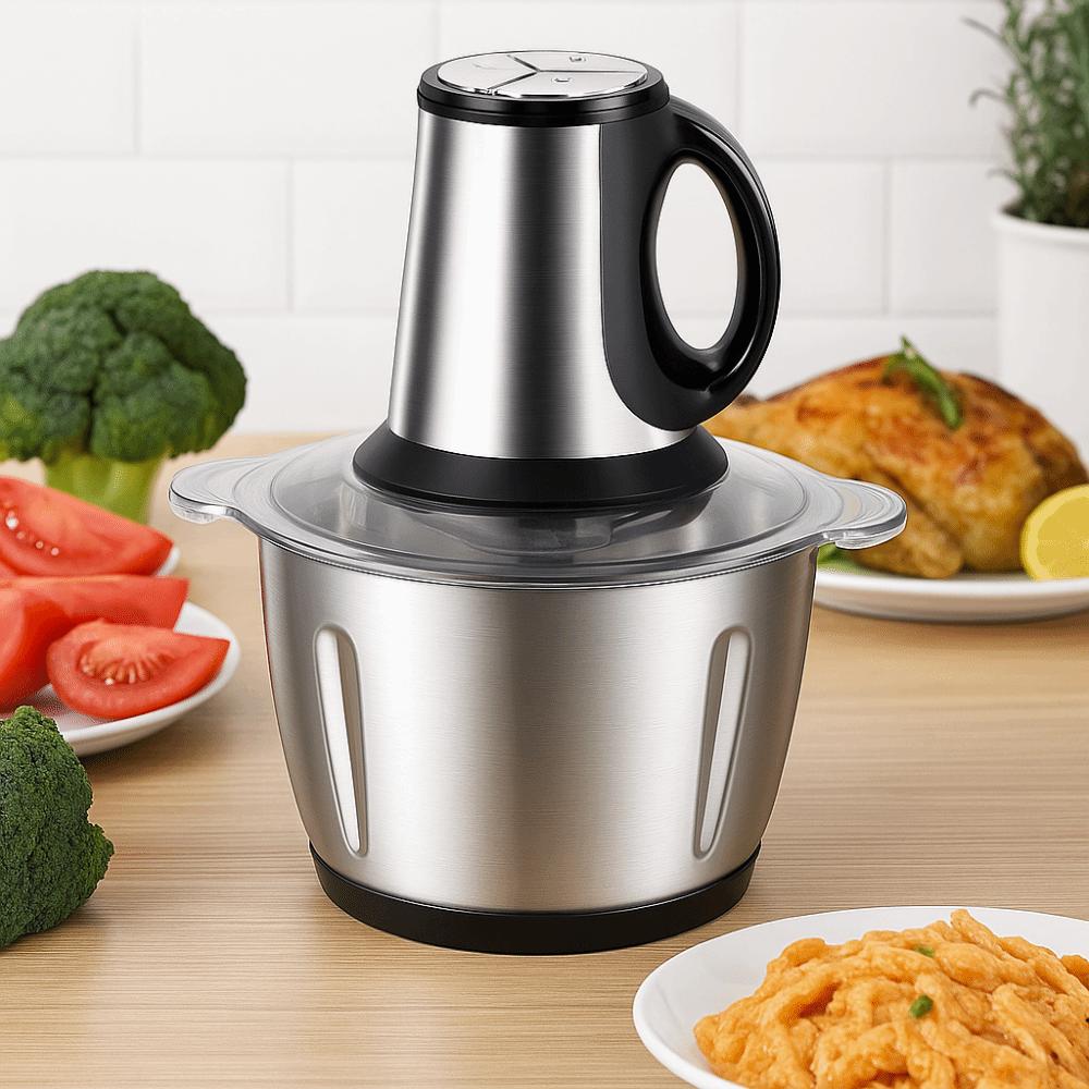 3L Mini Food Chopper Multifunctional Food Processor Pounding Blender Meat Grinder  Kitchen Use