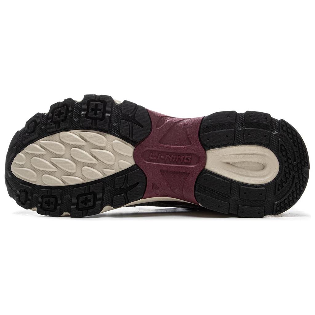 Li Ning Beichen 2K Y2K Millennium Style Comfortable Versatile Retro Thick Sole Height Increasing Non-Slip Wear-Resistant Low-Top Dad Shoes AGCU323-2