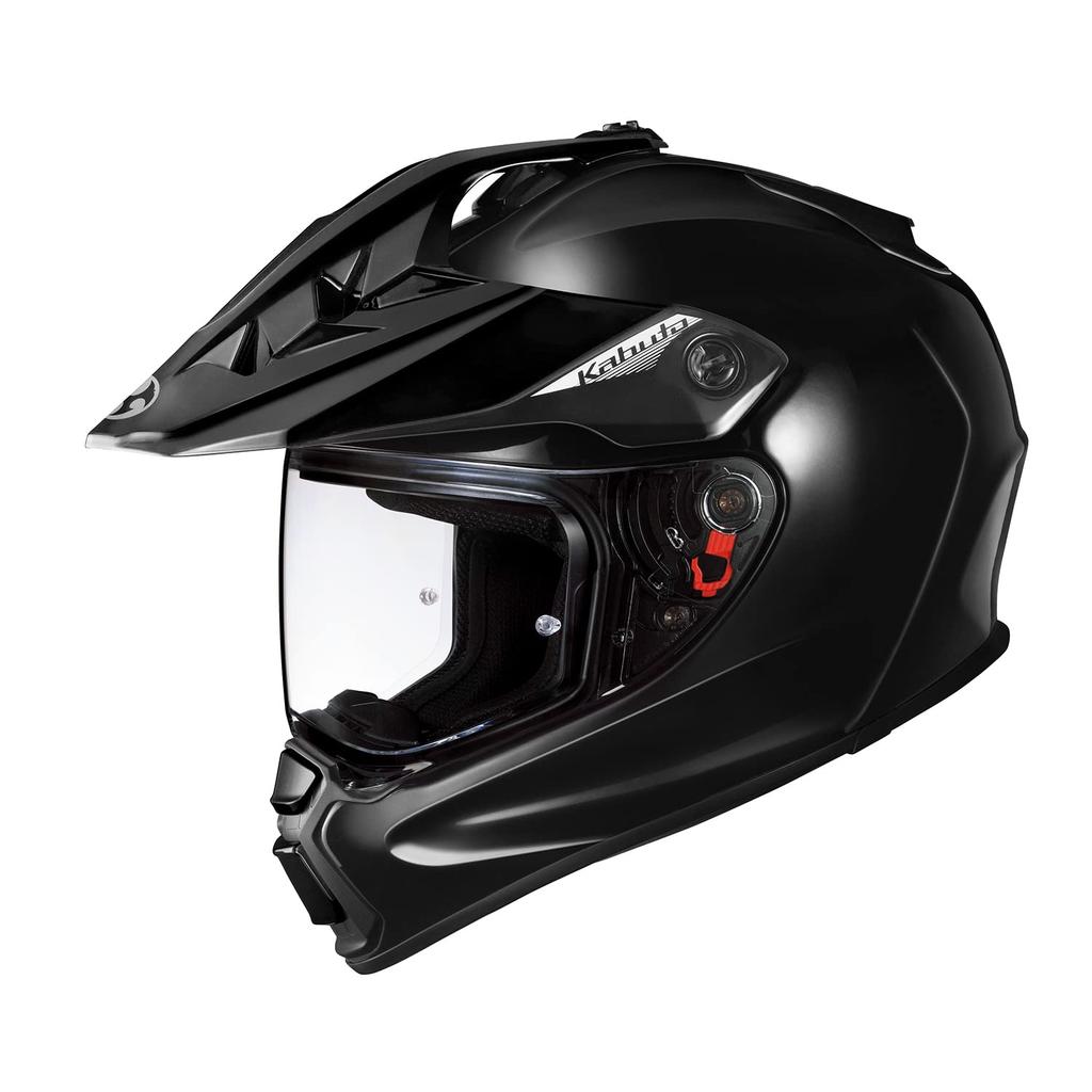 OGK KABUTO Motorcycle Helmet GEOSYS Black Metallic Off-Road (Size XL)
