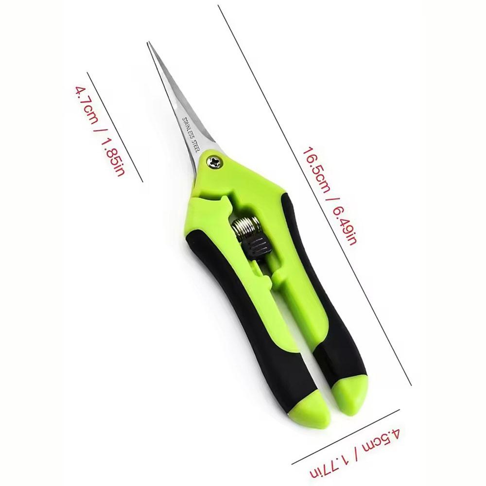 Small Home Scissors, Pot Mower Scissors for Grass Branches, Gardening Tools, Fruit Harvesting Scissors