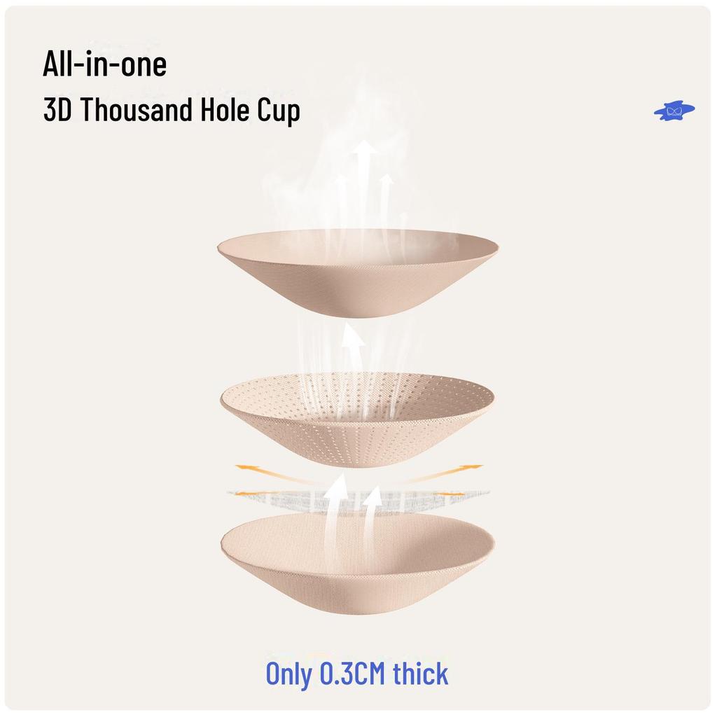 Juyitang Peach Arc U-Shaped High Elastic Shockproof Sports Vest