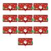 Christmas Cash Gift Envelopes 10 Slots Surprise Xmas Gift Card Holder
