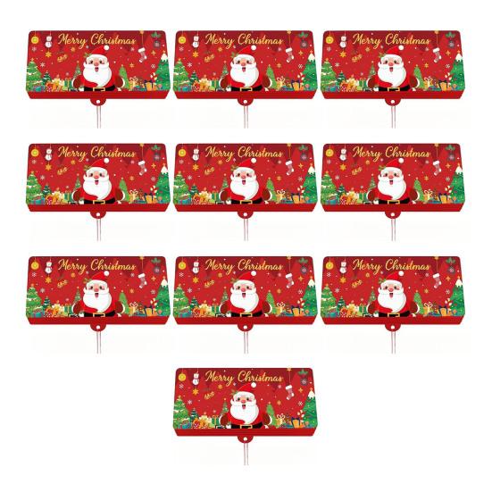 Christmas Cash Gift Envelopes 10 Slots Surprise Xmas Gift Card Holder