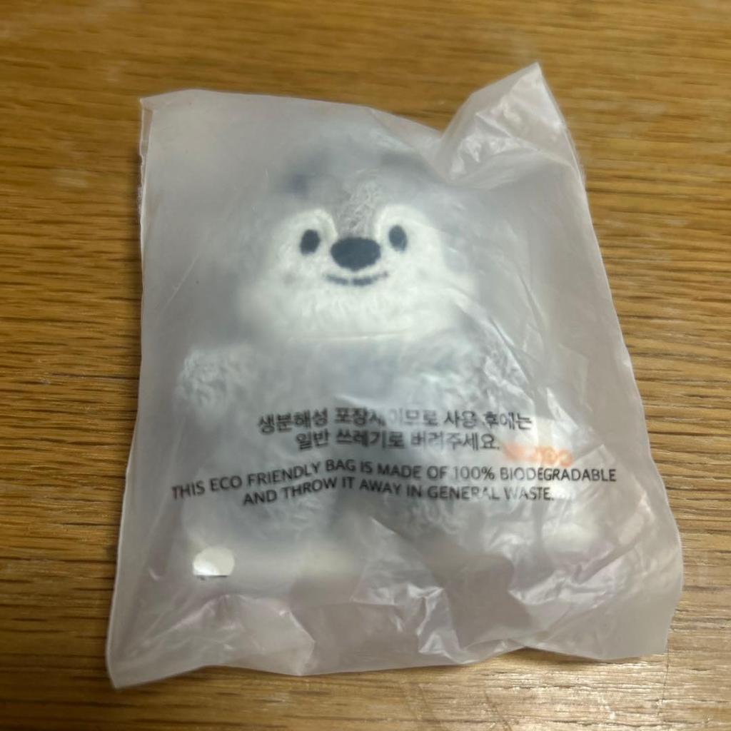 [USED] Stray Kids Bang Chan Wolf Chan Micro Key Ring