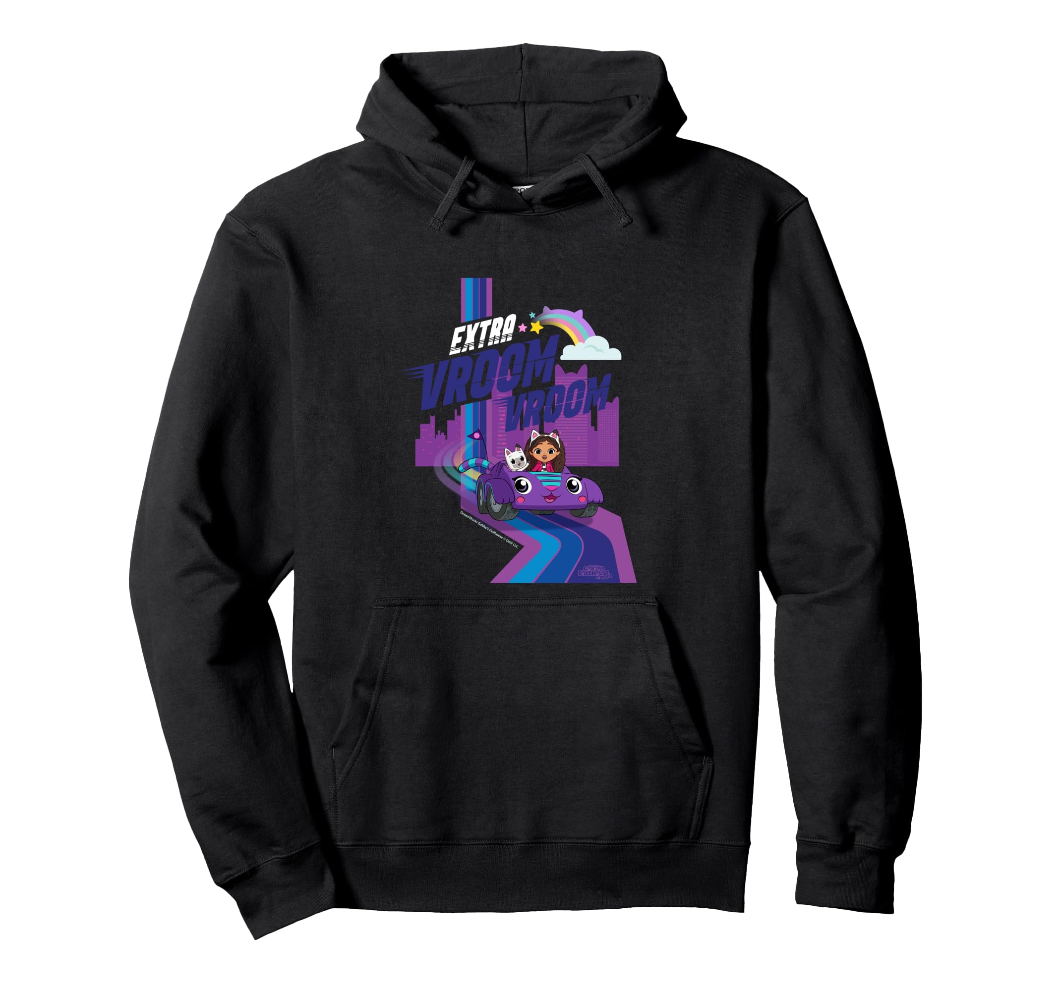 

DreamWorks Gabby s Dollhouse The Movie Extra Vroom Vroom Hoodie