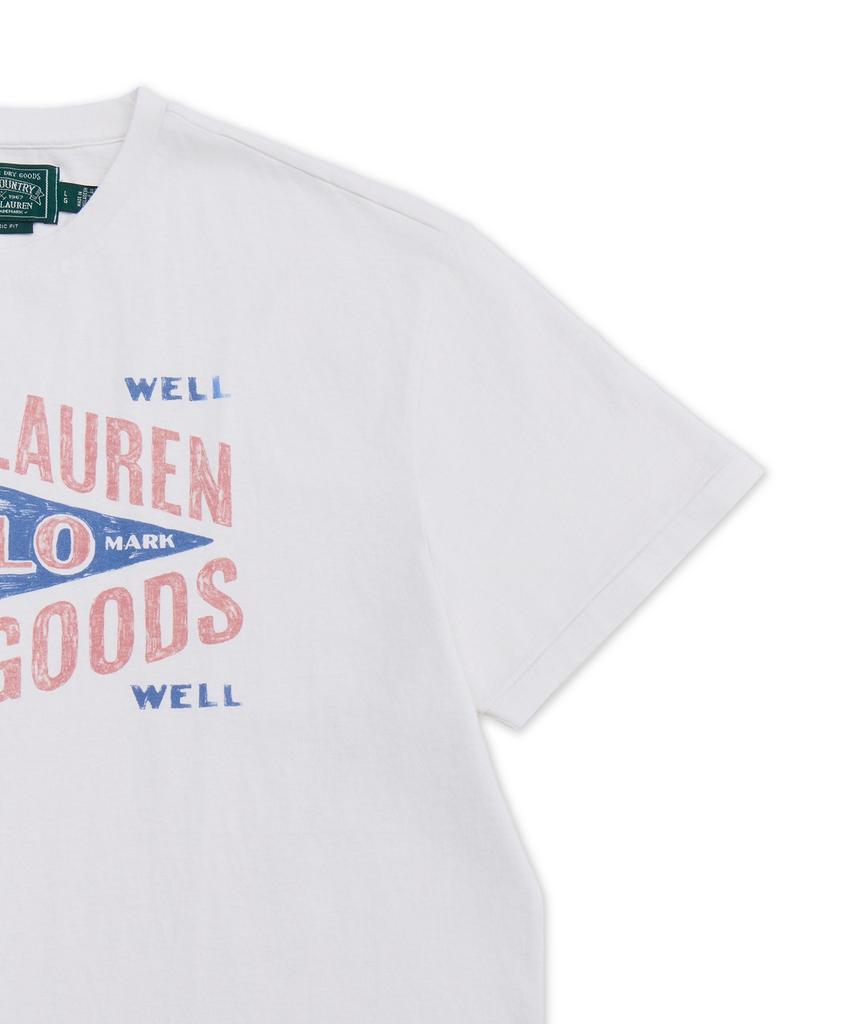 POLO RALPH LAUREN Classic Fit Jersey Graphic T-Shirt - White