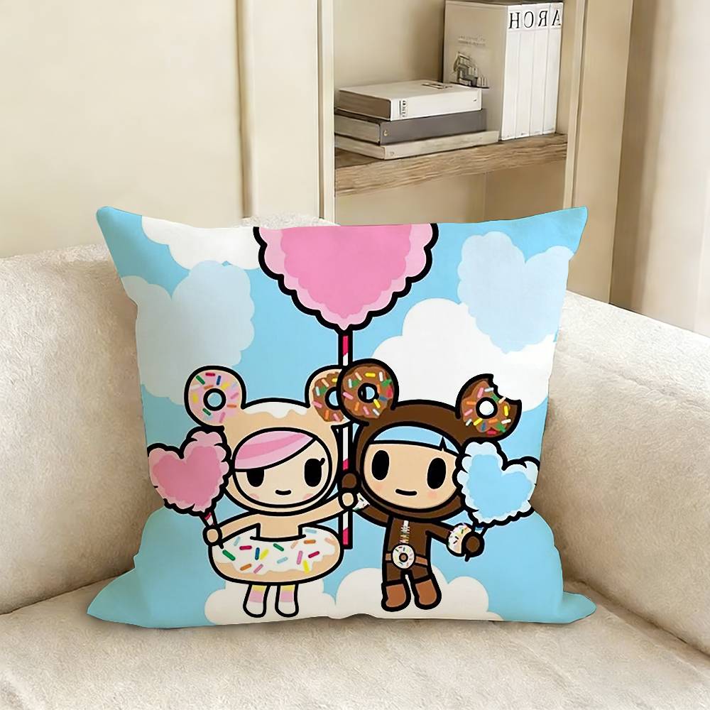 Japan TTokidokis Pillow Cover Sofa Cushion Cover Home Room Decoration Children Gift