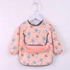 Baby Waterproof Long-Sleeved Bib Apron