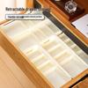Retractable Drawer Storage Box for Cabinets, Cutlery, Desktop Cosmetics, and Lipstick Organization