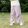 Omx Bear Girls' Summer Anti-Mosquito Flared Cargo Pants