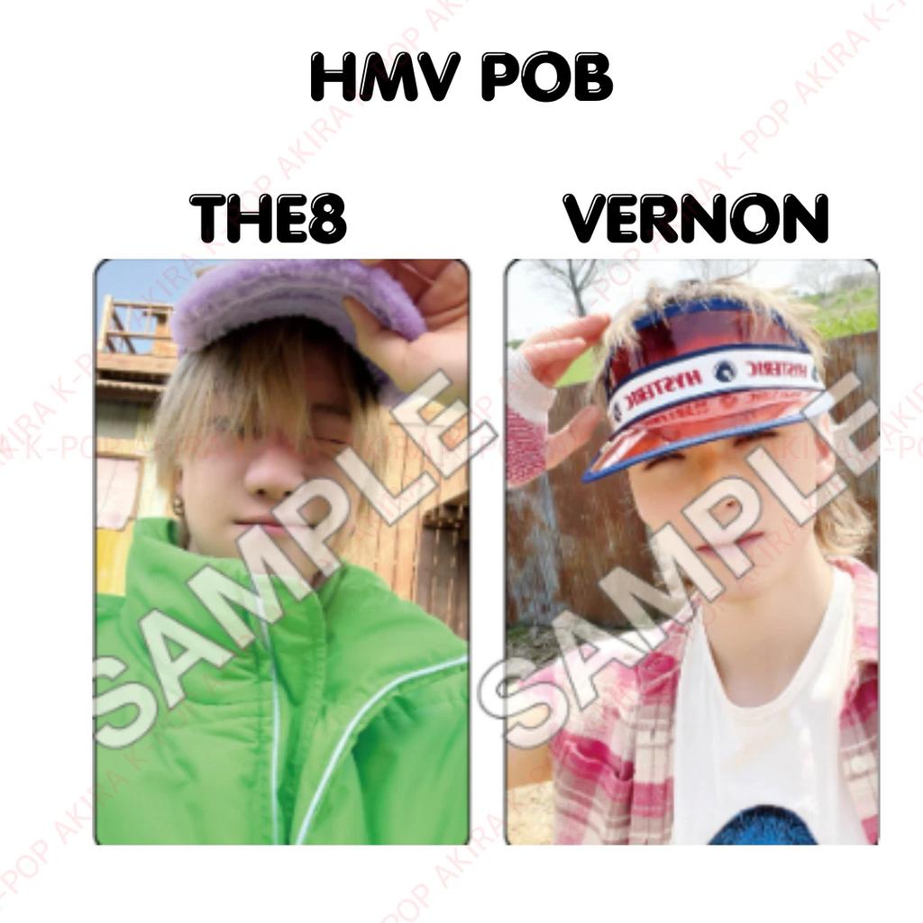PRE-ORDER V8 1st Mini Album V8 JAPAN POB PHOTO CARD SEVENTEEN THE8 VERNON