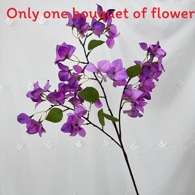 Artificial Bougainvillea Spectabilis Flower Home Decor Wedding Centerpiece For Living Room Display
