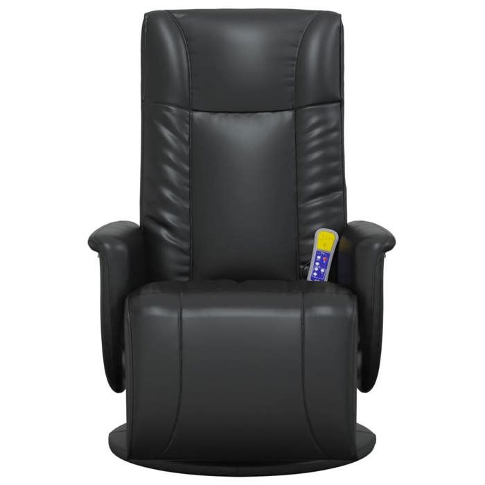 VidaXL Fauteuil inclinable de Massage Repose-pieds, Chaise de Relaxation avec Dossier, Siège avec Accoudoirs Salon, Moderne, 356517