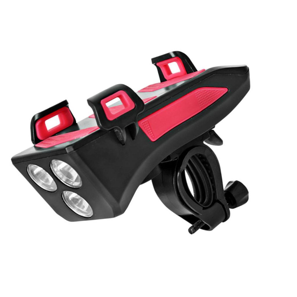 Watertight Bicycles Flashlight with 3 Light Modes Rechargeable LED Bicycles Light Head Light Night Ridings Front Light
