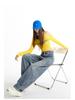 Retro Wide-Leg Jeans for Women - Spring Plus Size, Loose Fit, Floor-Length Pants