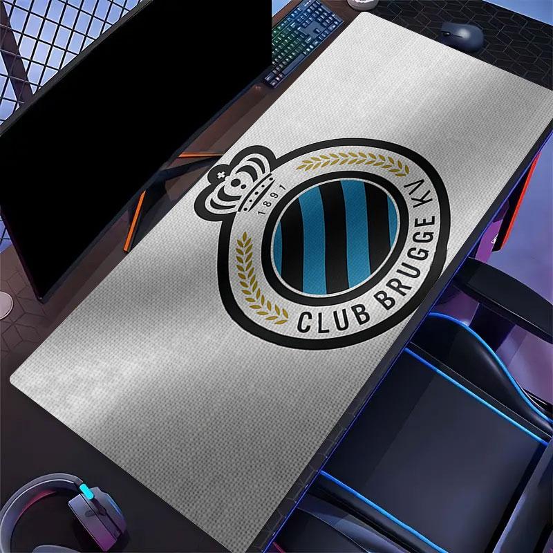 Club Brugge KV Mouse Pad, Large Gaming Desk Mat, Non-slip XXL Mousepad for Laptop & Tablet, Mini PC Playmat with Stitched Edges