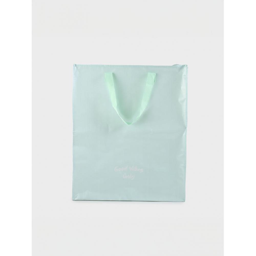 

Daiso Zippered Design Tarpaulin Bag