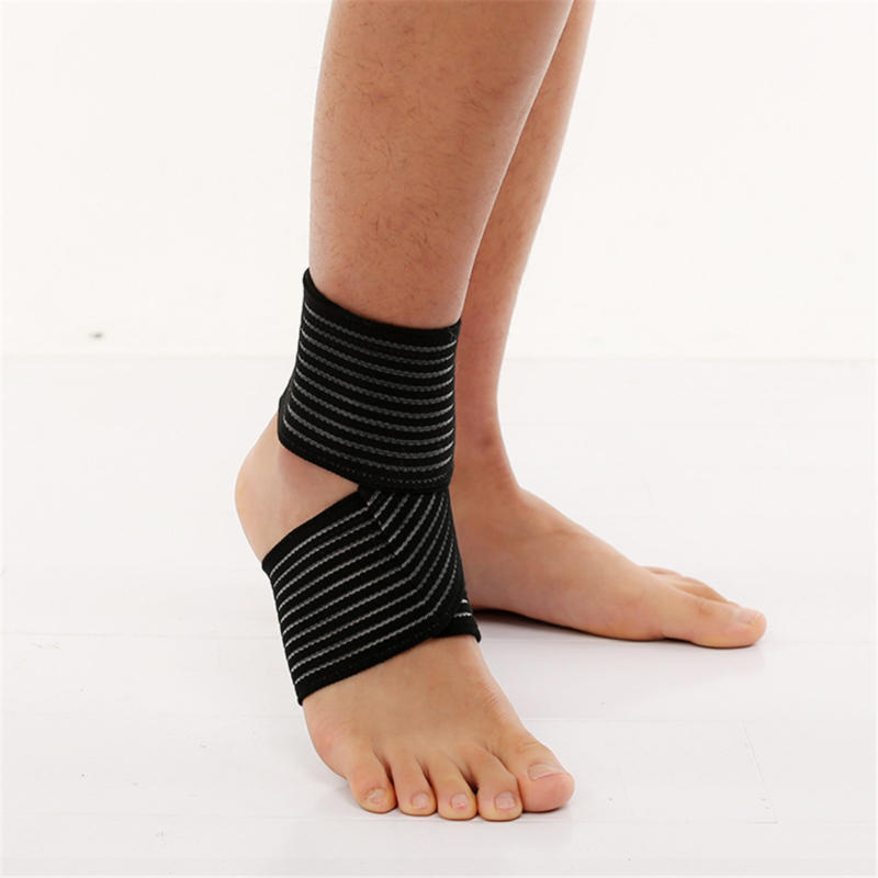 Outdoor Sports Ankle Foot Wrap Bandage Brace Support Pad Guard Basketball Ankle Support High Quality