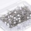 32mm Crafts Garment Accessory Knitting Glass Head Pins Locating Pin Sewing Needles Glass Head Bead