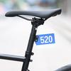Bicycle Race Number Plate Holder Road Mountain Bike Seatpost V-shaped Round Tube Mount Racing Number Clip Cycling Bike Accessories