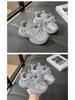 Girls' Soft Sole Sneakers 2025: Spring/Autumn Casual Shoes for Students, Ages 6-12.