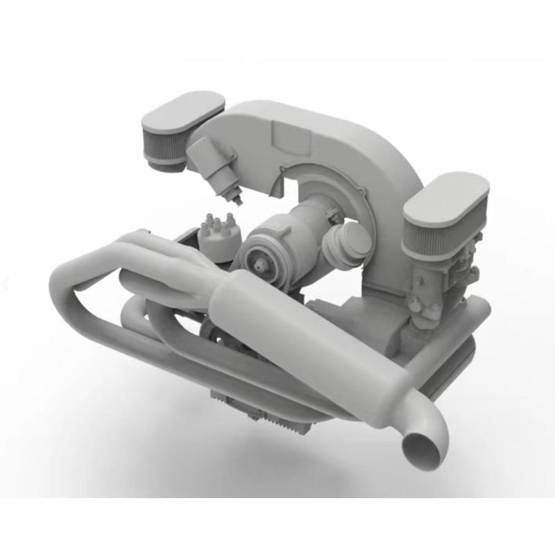 Upgrade Parts Engine Model/fender/interiors/luggage Roll Cage -Tamiya 1/10 Sand Scorcher 2WD Buggy Kit Tamiya Sand Scorcher 2010