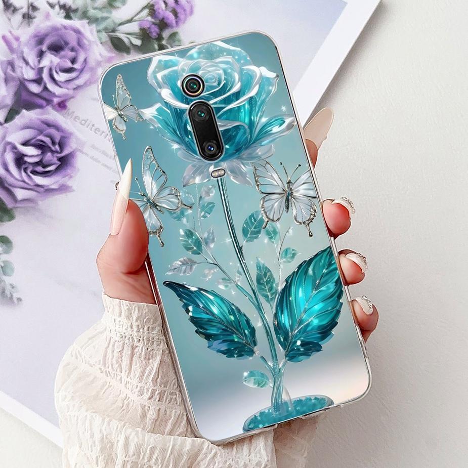 For Xiaomi Mi 9T Pro Case Cute Cat Lucky Koi Painted Cover Soft Silicone Phone Case For Xiaomi MI 9T Pro Mi9T 9TPro Fundas Coque