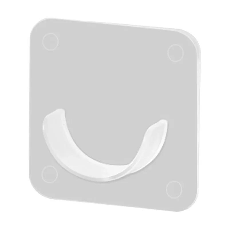 Strong Curtain Rod Bracket Hook Self-adhesive Curtain Rod Bracket Clothes Railing Bracket Wardrobe Telescopic Rod Accessories