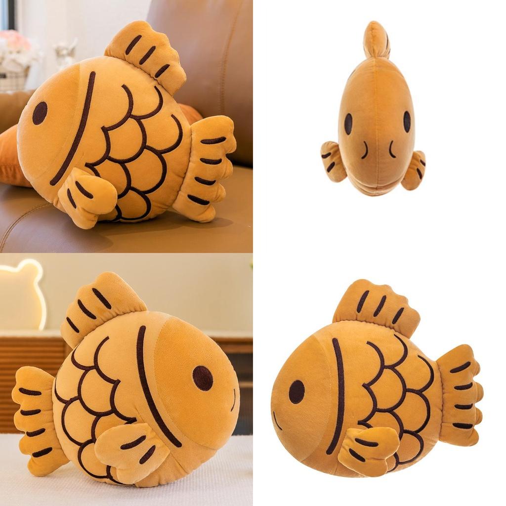 Kreatives Grenzüberschreitendes Plüschfisch-Spielzeugkissen Für Kindergeschenke Und Heimdekoration