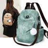 Trend schoolbag European and American new PU backpack Japanese and European style temperament women's bag leisure travel backpack