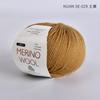 100% Pure Wool Yarn Merino Wool Yarn Handmade DIY Woven Scarf Hat Morandi Color Medium Thick Stick Needle Hand Knitted Yarn Ball