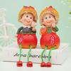 Pouting Pear Couple Hanging Ornament - Pastoral Home Décor Gift Series