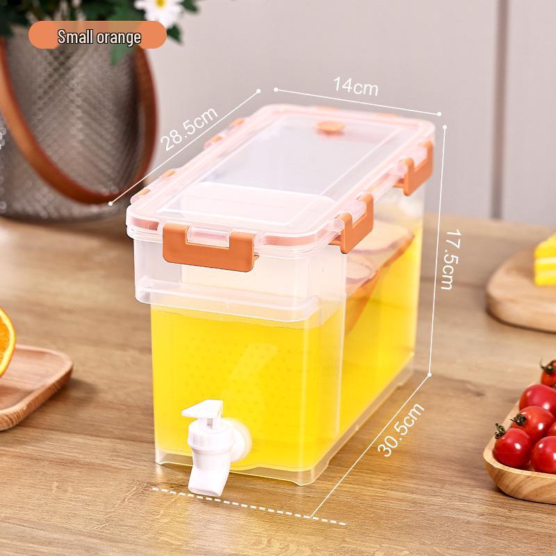 3.5L Cold Water Kettle with Faucet for Tea, Juice, and Cold Brew
