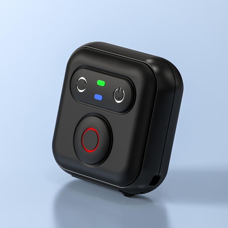 Portable Bluetooth-compatible Remote Controls for Action Cameras Comfortable Grip Easy Operation During Sports and Travel