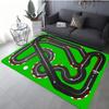 Interactive City Highway Road Rug Kids Car Toy Mat Non Slip Living Room Decor Sofa Rug Bedroom Educational Floor Carpet Playmat