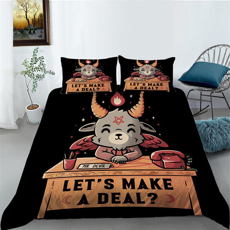 Cartoon Pattern Bedding Quilt/Duvet/Doona Cover Set Pillowcase