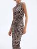 2025 European & American Women's Sexy Sleeveless Slim Fit Long Dress - New Style, Fashionable, Elegant