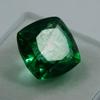 9 Ct Natural Emerald Square Cushion CERTIFIED Green Colombian Loose Gemstone