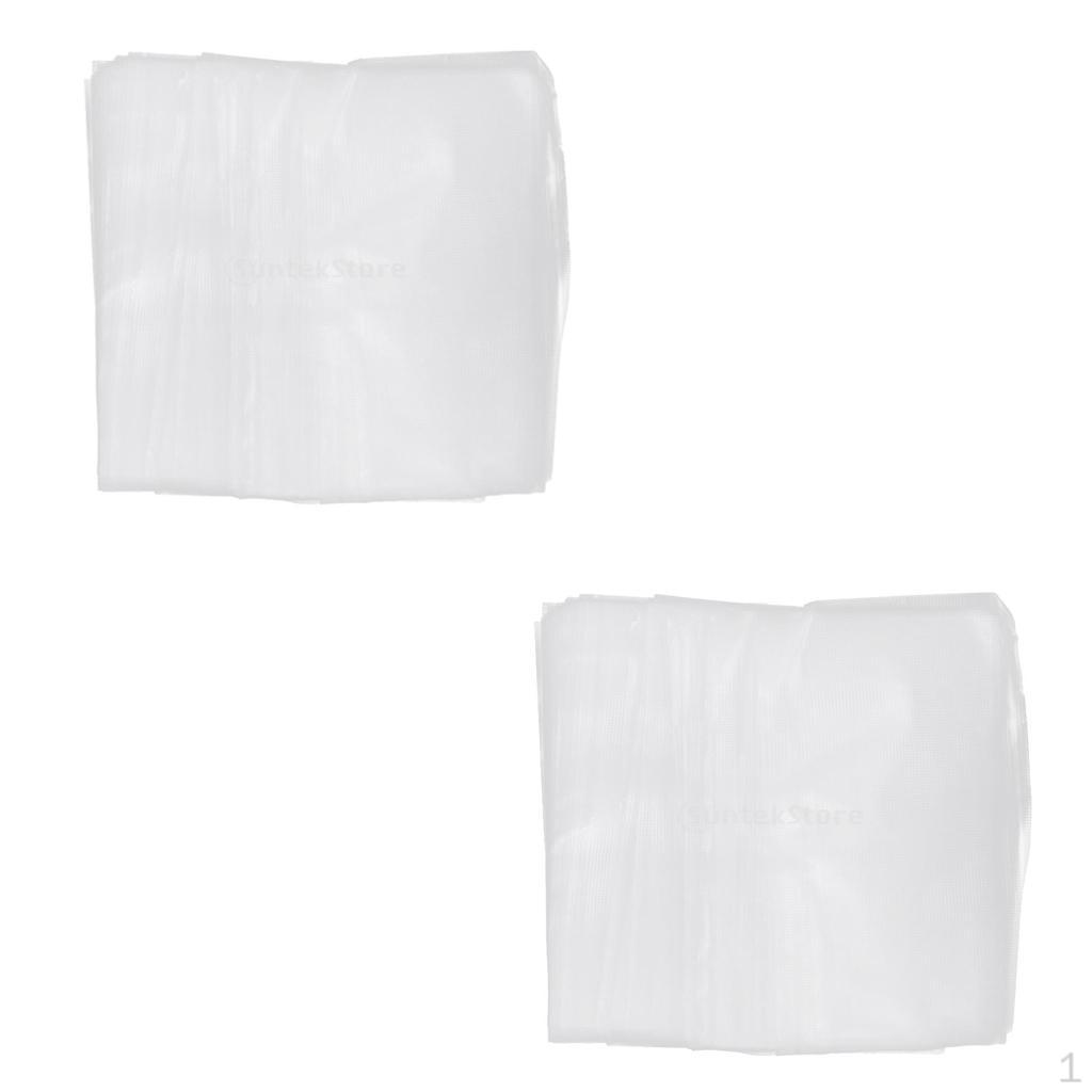 

200x Мешок для карповой рыбалки PVA сетка растворимая в воде оснастка 6x12см для твердых