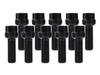 Shell M14 X Long Wheel Set of 10 X-LABEL (for Mounting) [R14 1.5] [42mm] Bolts, Black,