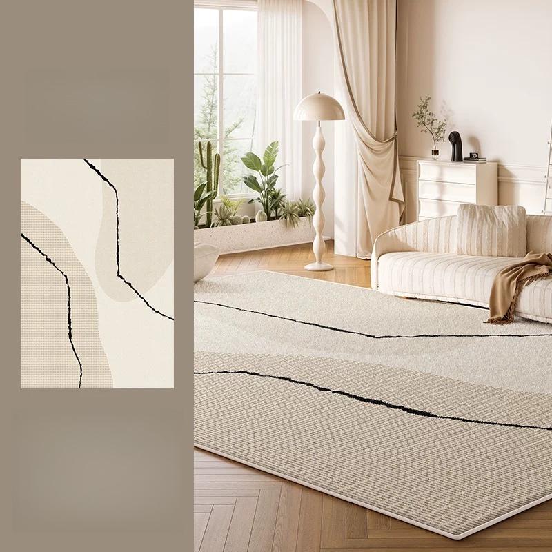 Modern Style Living Room Decoration Washable Carpet Home Fluffy Soft Rug Large Area Rugs for Bedroom Thick Plush Study Floor Mat