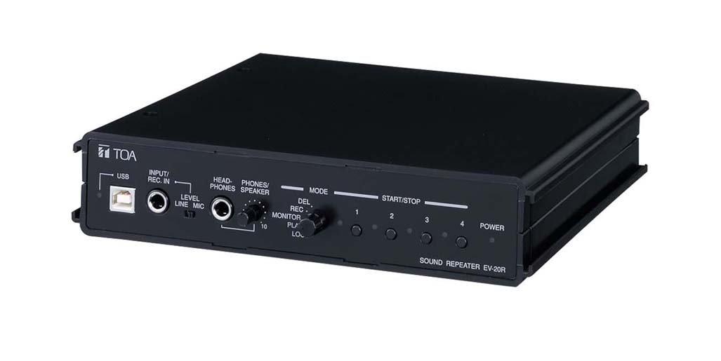 

TOA Sound Repeater recording and playback (with function) EV-20R