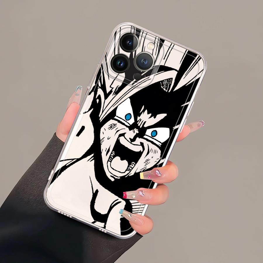 Hot Anime Dragonballs New Soft Phone Cover Case for iPhone 17 Pro Max 7 8 XR 13 Pro 15 12 Mini 11 XS Max 14 Plus 16 Air